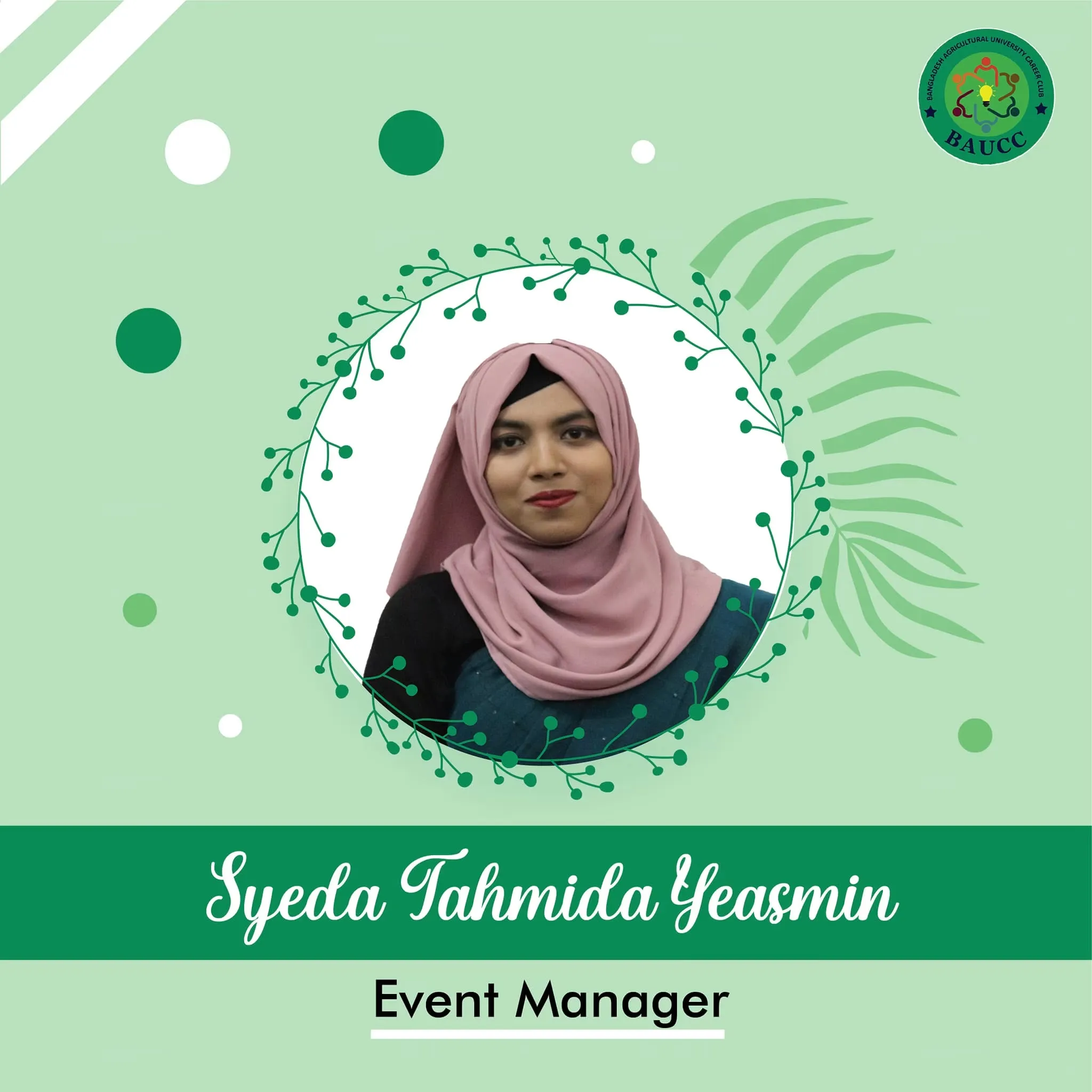 Syeda Tahmida Yeasmin
